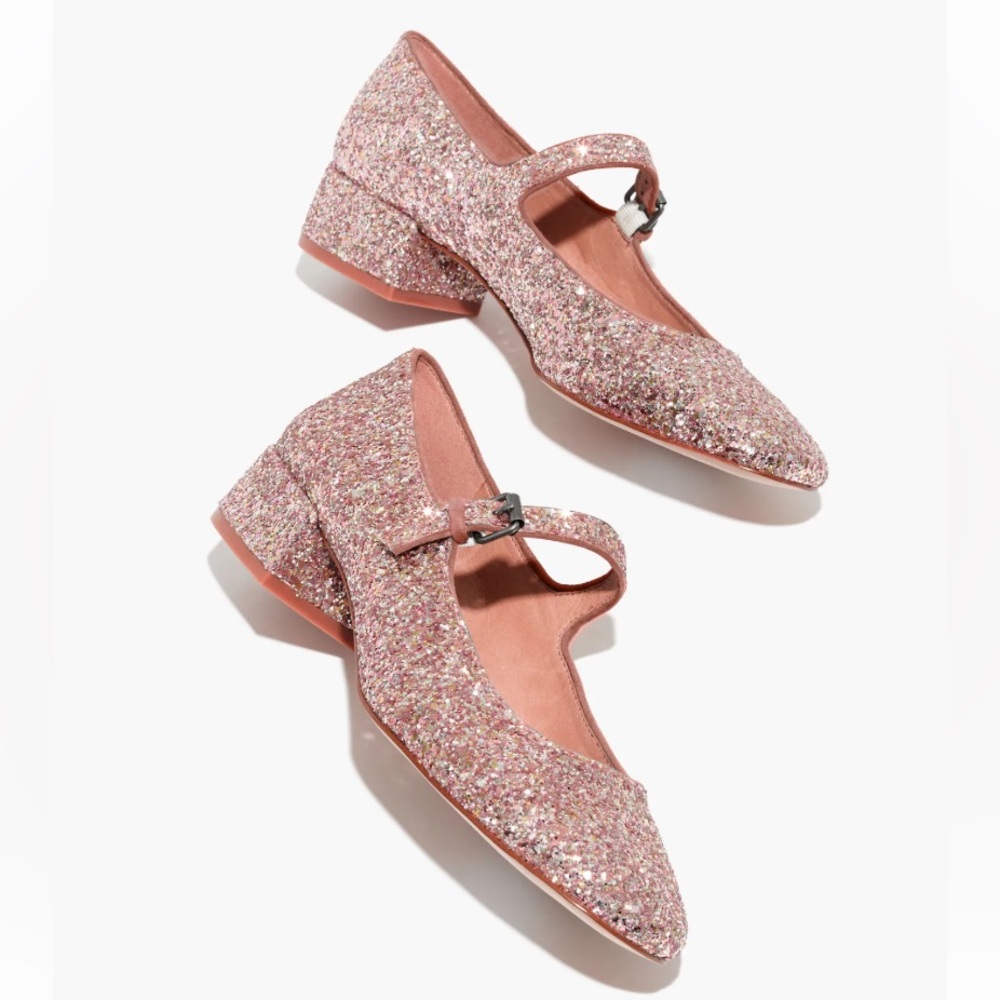 Madewell New the Delilah Mary Jane in Glitter, 8